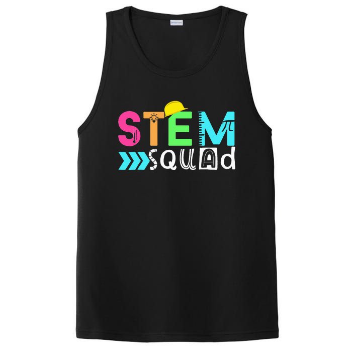 STEM Squad Science Technology Engineering Math Teacher Gift PosiCharge Competitor Tank