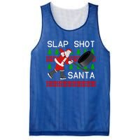 Slap Shot Santa Hockey Christmas Gift Office Christmas Party Meaningful Gift Mesh Reversible Basketball Jersey Tank