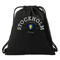 Stockholm Sweden Stockholm Vacation Stockholm Drawstring Bag