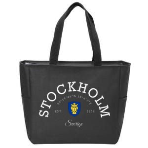 Stockholm Sweden Stockholm Vacation Stockholm Zip Tote Bag