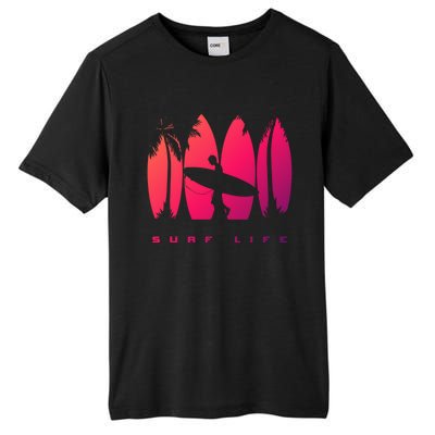 Surfing Surfer Surf Gift Tall Fusion ChromaSoft Performance T-Shirt