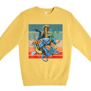 Snake Species Premium Crewneck Sweatshirt