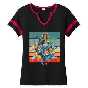 Snake Species Ladies Halftime Notch Neck Tee