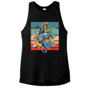 Snake Species Ladies PosiCharge Tri-Blend Wicking Tank