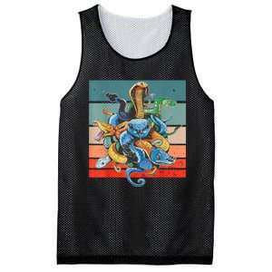 Snake Species Mesh Reversible Basketball Jersey Tank