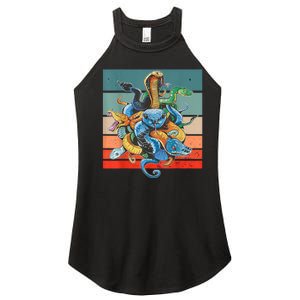 Snake Species Women's Perfect Tri Rocker Tank