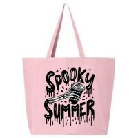 Summerween Spooky Summer Skeleton With Iced Coffee 25L Jumbo Tote