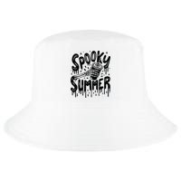 Summerween Spooky Summer Skeleton With Iced Coffee Cool Comfort Performance Bucket Hat