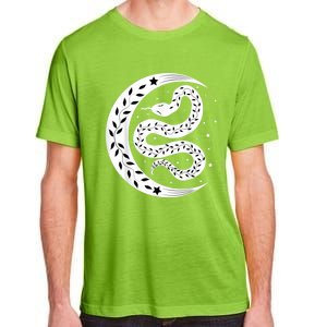 Snake Stars Sky Half Moon Herpetologist Reptile Lover Adult ChromaSoft Performance T-Shirt