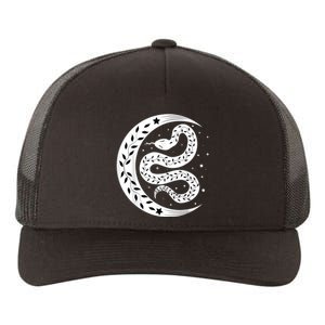 Snake Stars Sky Half Moon Herpetologist Reptile Lover Yupoong Adult 5-Panel Trucker Hat