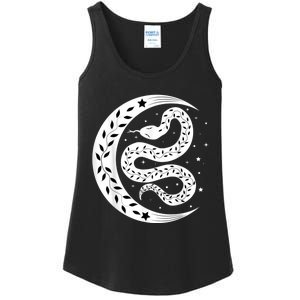 Snake Stars Sky Half Moon Herpetologist Reptile Lover Ladies Essential Tank