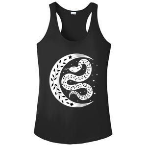 Snake Stars Sky Half Moon Herpetologist Reptile Lover Ladies PosiCharge Competitor Racerback Tank