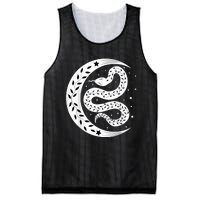 Snake Stars Sky Half Moon Herpetologist Reptile Lover Mesh Reversible Basketball Jersey Tank