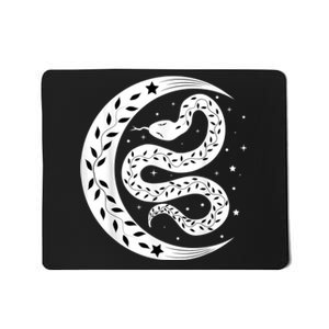 Snake Stars Sky Half Moon Herpetologist Reptile Lover Mousepad