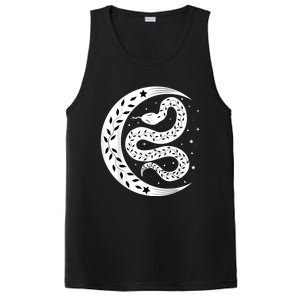 Snake Stars Sky Half Moon Herpetologist Reptile Lover PosiCharge Competitor Tank