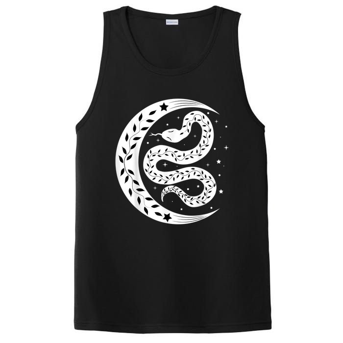 Snake Stars Sky Half Moon Herpetologist Reptile Lover PosiCharge Competitor Tank