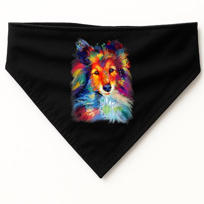 Sheltie Shetland Sheepdog For A Sheltie Mom USA-Made Doggie Bandana