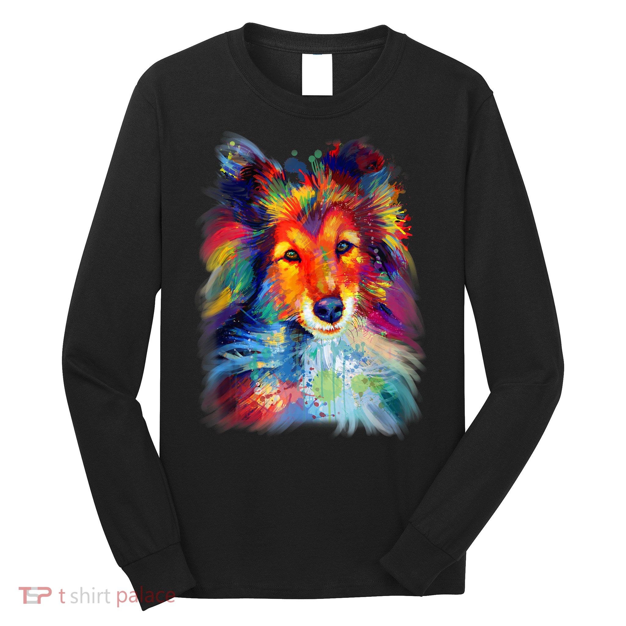 Sheltie Shetland Sheepdog For A Sheltie Mom Long Sleeve Shirt
