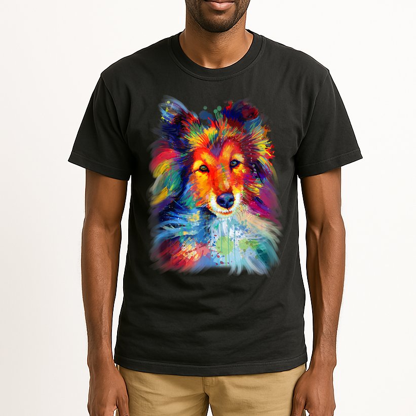 Sheltie Shetland Sheepdog For A Sheltie Mom Tall T-Shirt