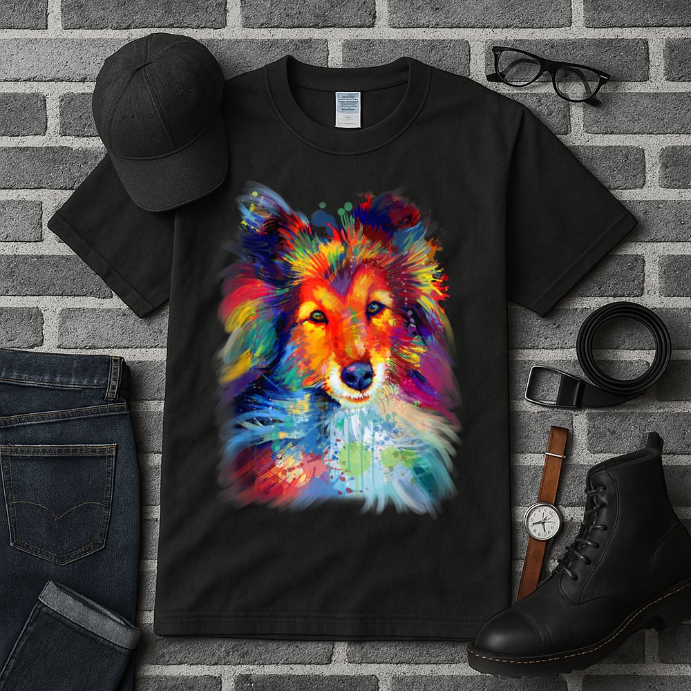 Sheltie Shetland Sheepdog For A Sheltie Mom Tall T-Shirt