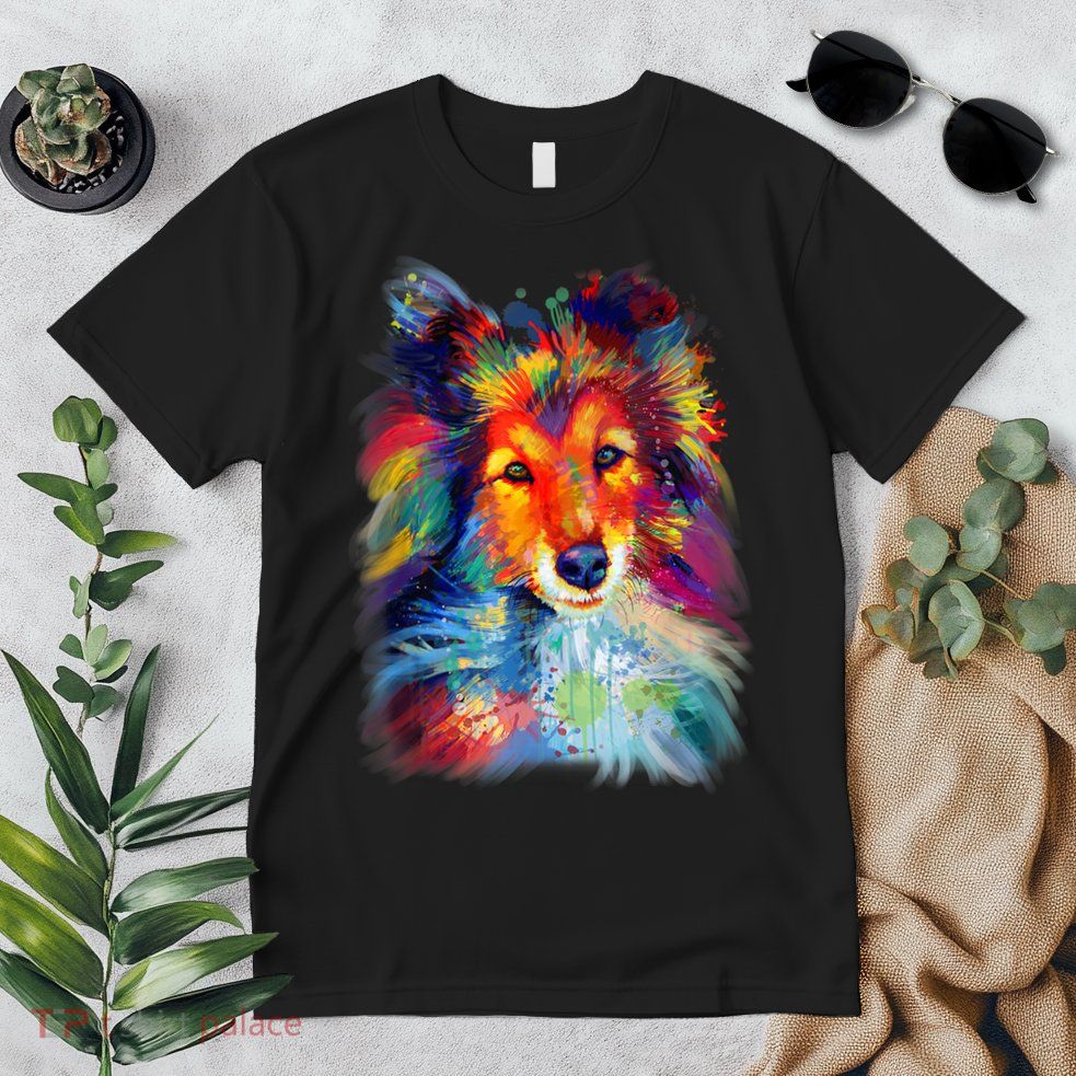 Sheltie Shetland Sheepdog For A Sheltie Mom Premium T-Shirt