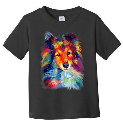 Sheltie Shetland Sheepdog For A Sheltie Mom Toddler T-Shirt