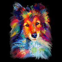 Sheltie Shetland Sheepdog For A Sheltie Mom Kids T-Shirt