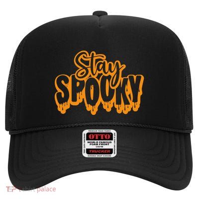 Stay Spooky High Crown Mesh Back Trucker Hat