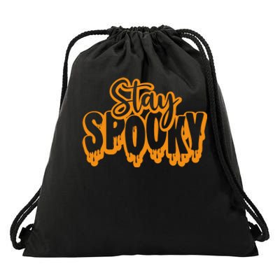 Stay Spooky Drawstring Bag