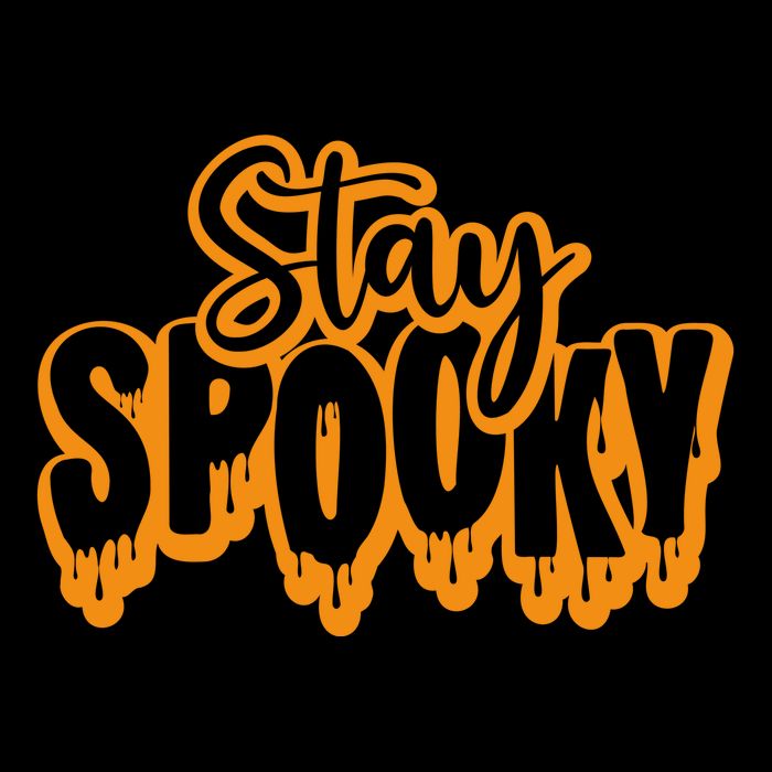 Stay Spooky Drawstring Bag