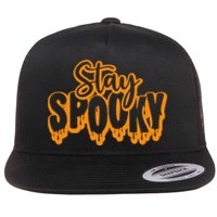 Stay Spooky Flat Bill Trucker Hat