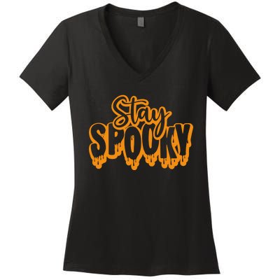 Stay Spooky Women's V-Neck T-Shirt