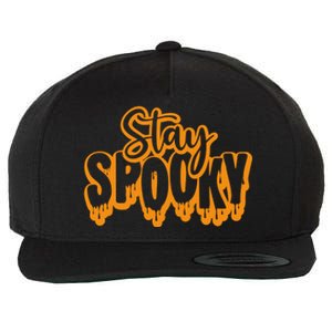 Stay Spooky Wool Snapback Cap