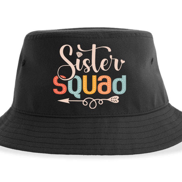 Sister Squad Sis Siblings Family Bestfriends Sustainable Bucket Hat