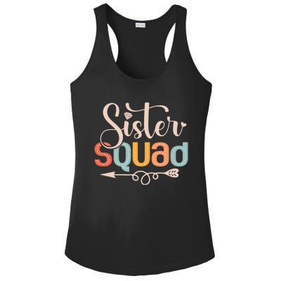 Sister Squad Sis Siblings Family Bestfriends Ladies PosiCharge Competitor Racerback Tank