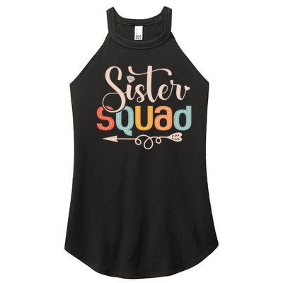 Sister Squad Sis Siblings Family Bestfriends Women’s Perfect Tri Rocker Tank