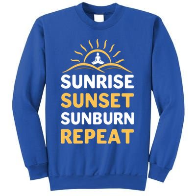 Sunrise Sunset Sunburn Repeat Gift Sweatshirt
