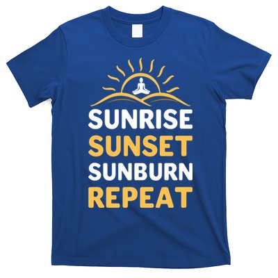 Sunrise Sunset Sunburn Repeat Gift T-Shirt