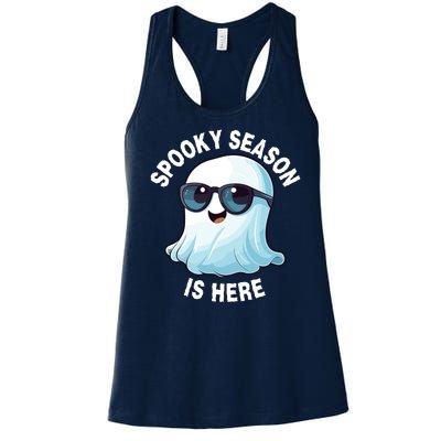 Stay Spooky Spooky Boo Graveyard And Spooky Haunted House Funny Halloween Women's Racerback Tank