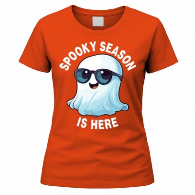 Stay Spooky Spooky Boo Graveyard And Spooky Haunted House Funny Halloween Women's T-Shirt