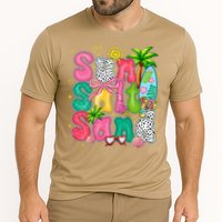 Sun Salt Sand Coquette Bow Palm Summer Vibes Beach Trip Cooling Performance Crew T-Shirt
