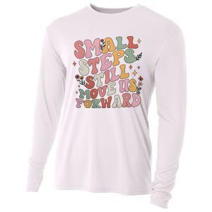 Small Steps Still Move Us Forward Cooling Performance Long Sleeve Crew