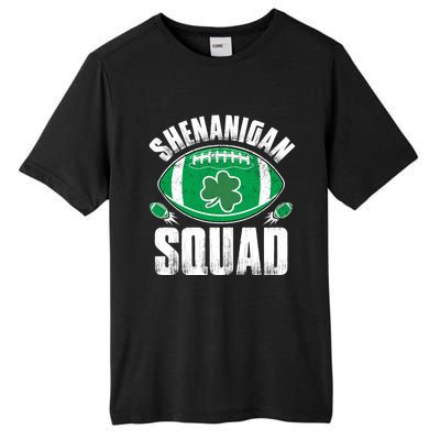 Shenanigan Squad St Patricks Day Funny American Football Gift Tall Fusion ChromaSoft Performance T-Shirt