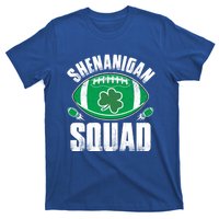 Shenanigan Squad St Patricks Day Funny American Football Gift T-Shirt