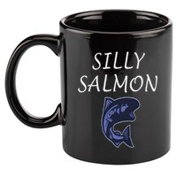 Silly Salmon 11oz C Handle Ceramic Mug