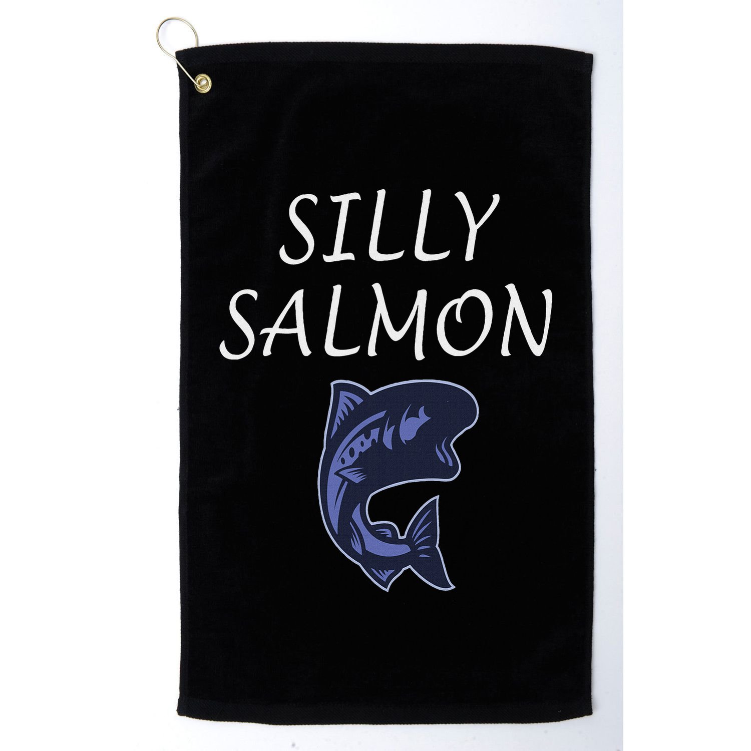 Silly Salmon Golf Towel