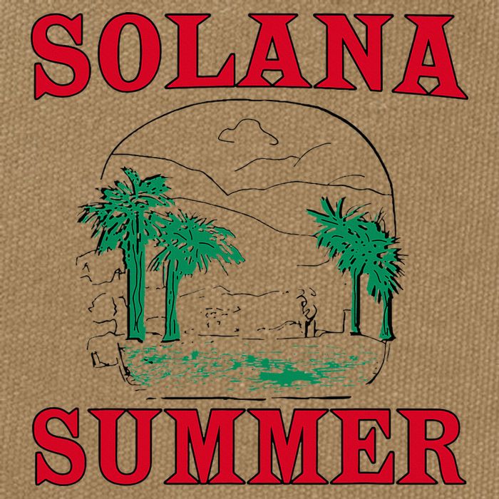 Solana Summer Cotton Canvas Backpack