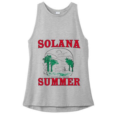 Solana Summer Ladies PosiCharge Tri-Blend Wicking Tank