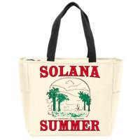 Solana Summer Zip Tote Bag