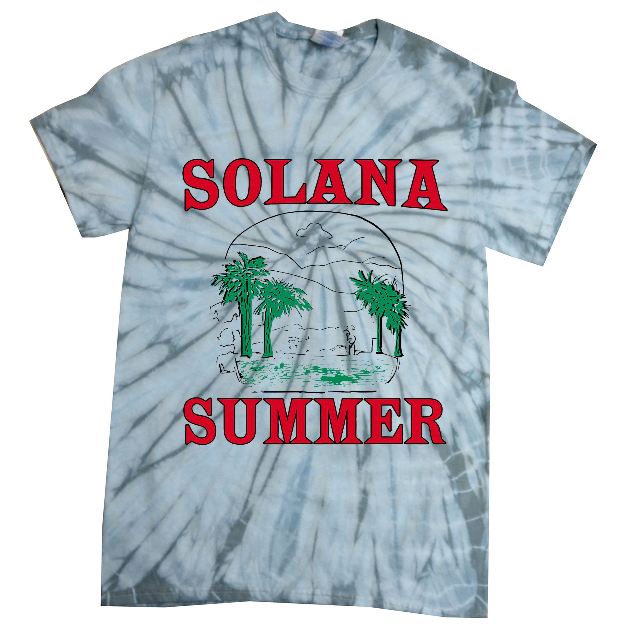 Solana Summer Tie-Dye T-Shirt